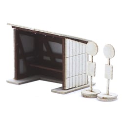 0005 [Zゲージ バス停と待合小屋2組入]