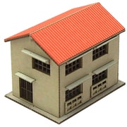 0043 [Zゲージ 総二階戸建住宅 赤屋根 ペーパー]