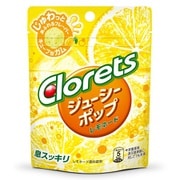 クロレッツジューシーポップレモネードパウチ 9粒