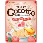 コトットグミはちみつ仕立てのピーチ味 58G