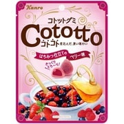 コトットグミはちみつ仕立てのベリー味 58G