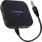 J-PRiDEブルートゥーストランスミッター&レシーバー/AAC・APT-X・APT-XLL対応送受信両対応13時間使用可/ブラック JPT-RH-1