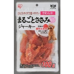 まるごとささみジャーキー やわらかミニ P-IJ-HT100 [犬用おやつ 100g 間食 全犬種用]