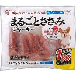 P-IJ-SH1K [まるごとささみジャーキーセミハード 1kg]