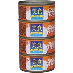 美食メニューおいしいごはんツナ [猫用 ウェットフード 170g×4 栄養補完食 プルトップタイプ]
