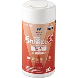 関連商品：エレコム ウェットティッシュクリーナー 60枚入りの商品画像