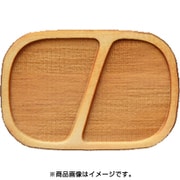 WP-015 ミニチュアパーツ 四角皿D S 2個入り [木製ミニチュア素材]