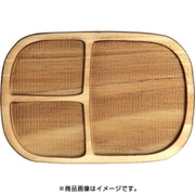 WP-021 ミニチュアパーツ 四角皿E L 1個入り [木製ミニチュア素材]