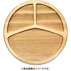 WP-029 ミニチュアパーツ 丸皿F L 1個入り [木製ミニチュア素材]