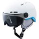 バイザーヘルメット H-80 VISOR MAW 52-58cm [スキーヘルメット]