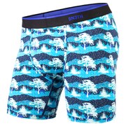 MPWDP WEEKDAY PRINT WONDERLAND BLUE S [アンダーウェア ボクサーパンツ メンズ Sサイズ]