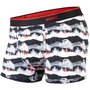 MPWTP WEEKDAY TRUNKS PRINT WONDERLAND BLACK M [アンダーウェア トランクスパンツ メンズ Mサイズ]