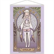 Re：ゼロから始める異世界生活 アールヌーボーシリーズ B2タペストリー エミリア [キャラクターグッズ]