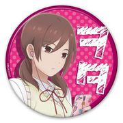 女子高生の無駄づかい 缶バッジ 菊池 茜 ヲタ [キャラクターグッズ]