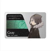 ロード・エルメロイII世の事件簿 ICカードステッカー グレイ [キャラクターグッズ]