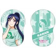ラブライブ！サンシャイン！！ ダイカットクッション 松浦果南 アイコンTシャツver [キャラクターグッズ]
