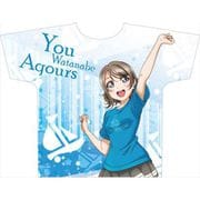 ラブライブ！サンシャイン！！ フルグラフィックTシャツ 渡辺曜 アイコンTシャツver [キャラクターグッズ]