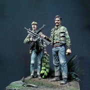 SC5401 54mm 1/32 ネイビーシールズ ベトナム戦争 2体セット [レジン製ミリタリーフィギュアセット]