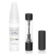 C-Tec DUO交換用アトマイザーセット（無香料/ブラック） CTEC-RPAT-TBN