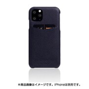 SD17883i58R [iPhone 11 Pro Full Grain Leather Back Case BK/BL]