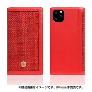 SD17895i58R [iPhone 11 Pro Edition Calf Skin Leather Diary RD]