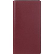 SD17930i61R [iPhone 11 Calf Skin Leather Diary バーガンディ]