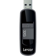 Lexar JumpDrive S75 USB 3.1フラッシュドライブ ブラック 32GB LJDS75-32GABBKJP