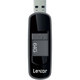 Lexar JumpDrive S75 USB 3.1フラッシュドライブブラック 64GB LJDS75-64GABBKJP