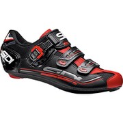 GENIUS 7 ブラック/ブラック/レッド ノーマルタイプ 41.5 25.75cm [自転車用シューズ]