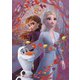 72-022 パズルデコレーション Elsa&Anna-autumn red- [ジグソーパズル 108ピース（完成サイズ：18.2×25.7cm）]