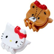 ハローキティ ダイカットミニヘアクリップセット [キャラクターグッズ]