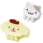 ポムポムプリン ダイカットミニヘアクリップセット [キャラクターグッズ]