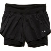 W IMP TRAIN SHORTS IBW41952 （K）ブラック Sサイズ [ランニング ショーツ レディース]