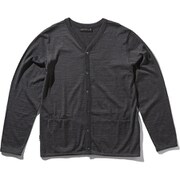 M OASIS CARDIGAN IT61971 （JE）ジェットヘザー Lサイズ [アウトドア カーディガン メンズ]