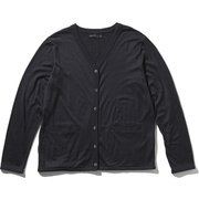 W OASIS CARDIGAN ITW61971 (DM)ディープミッドナイト XSサイズ [アウトドア カーディガン レディース]
