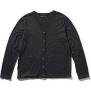 W OASIS CARDIGAN ITW61971 (DM)ディープミッドナイト Mサイズ [アウトドア カーディガン レディース]