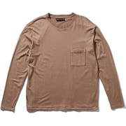 ネイチャーダイド ロングスリーブ ポケット クルー NATURE DYED LS POCKET CREWE IT61972 （KU）クリ Lサイズ [アウトドア カットソー メンズ]