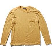 ネイチャーダイド ロングスリーブ ポケット クルー NATURE DYED LS POCKET CREWE IT61972 （IC）イチョウ Lサイズ [アウトドア カットソー メンズ]