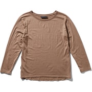 ネイチャーダイド ロングスリーブ クルー W NATURE DYED LS CREWE ITW61972 （KU）クリ Mサイズ [アウトドア カットソー レディース]