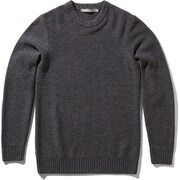 M WAYPOINT CRW SWETER IE61901 （CH）チャコールヘザー Sサイズ [アウトドア セーター メンズ]