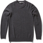 M WAYPOINT CRW SWETER IE61901 （CH）チャコールヘザー Mサイズ [アウトドア セーター メンズ]