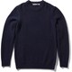M WAYPOINT CRW SWETER IE61901 （MI）ミッドナイトネイビー Lサイズ [アウトドア セーター メンズ]