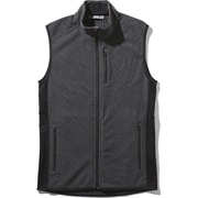 M DESCENDER VEST IA51903 (JE)ジェットヘザー Sサイズ [アウトドアフリースベスト メンズ]