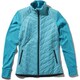 W DESCENDER HYBRID JACKET IAW51900 (AT)アークティックティール Mサイズ [アウトドアフリースジャケット レディース]