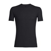 アナトミカ ショートスリーブ クルー M ANATOMICA SS CREWE IU21800 ブラック(K) Sサイズ [アウトドア アンダーウェア メンズ]
