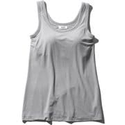 ファインドライ パデットブラタンク PADDED BRA TANK MW17152A (Z)ミックスグレー Mサイズ [アウトドア アンダーカップ付きウェア レディース]