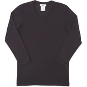 リュクセルウォーム Vネック8分袖シャツ 8/10 SLEEVE V-NECK MX15342 ブラック(K) Mサイズ [アウトドア アンダーウェア メンズ]