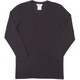 リュクセルウォーム Vネック8分袖シャツ 8/10 SLEEVE V-NECK MX15342 ブラック(K) Lサイズ [アウトドア アンダーウェア メンズ]