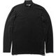 リュクセルウォーム ロングスリーブモックネック LONG SLEEVE MOCKNECK MX19321 ブラック(K) Mサイズ [アウトドア アンダーウェア メンズ]