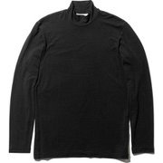 リュクセルウォーム ロングスリーブモックネック LONG SLEEVE MOCKNECK MX19321 ブラック(K) Lサイズ [アウトドア アンダーウェア メンズ]